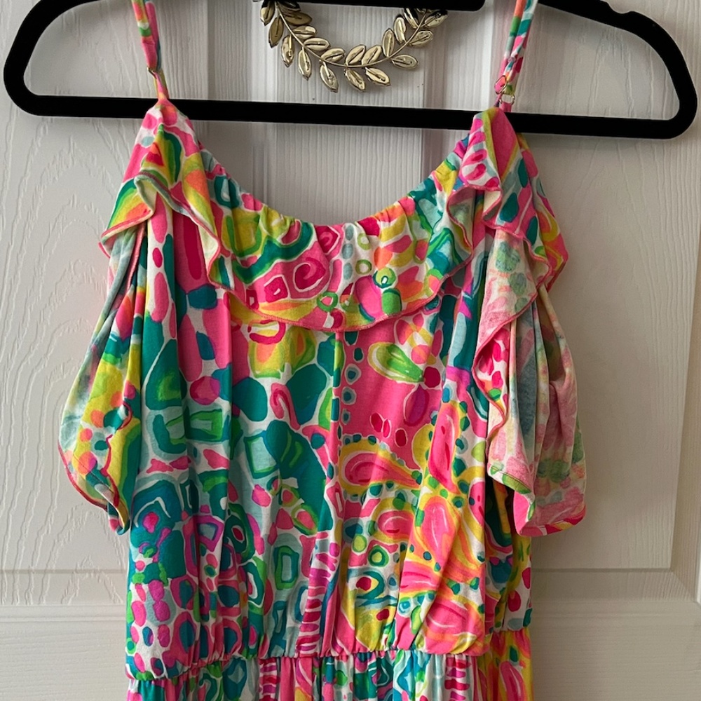 Lilly Pulitzer Ruffled Mini Romper